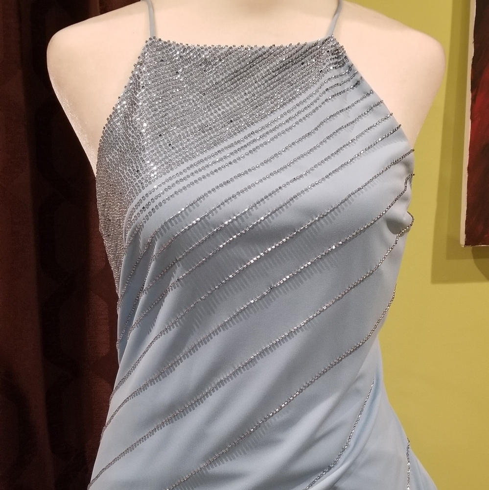 NWT Floor Length De. Laru By Sheila Yen Dress - Picture 4 of 4